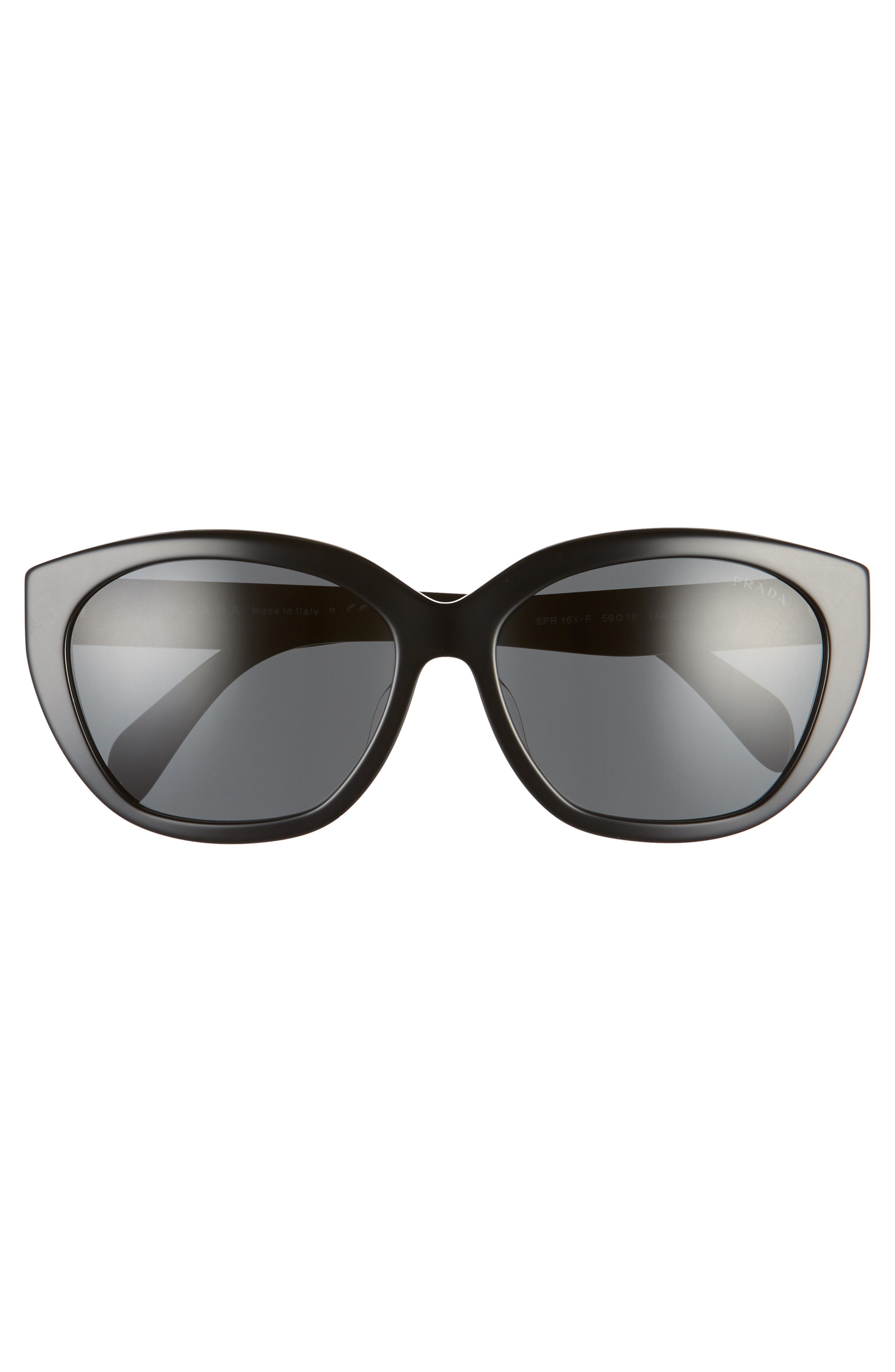 prada 59mm cat eye sunglasses