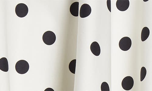 Shop Dolce & Gabbana Dolce&gabbana Dg Logo Polka Dot Skirt In Hwzrn Pois Med 1.5 F.bianc