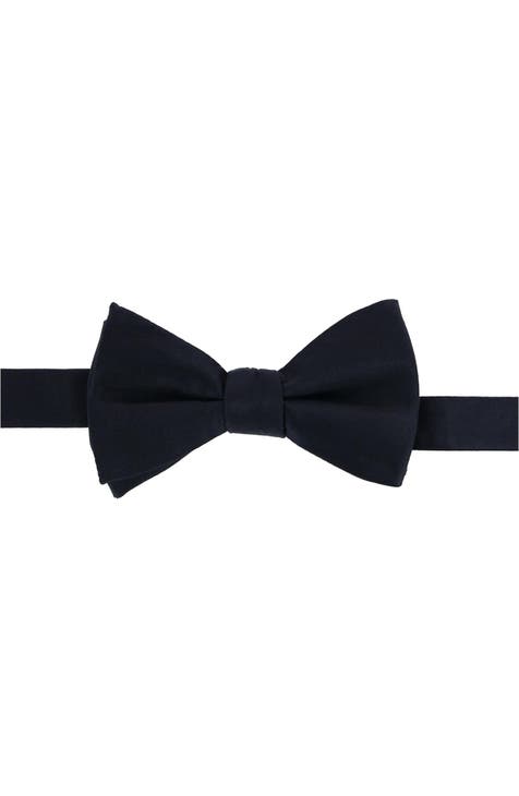 The Tie Bar Men's Grosgrain Solid Bow Tie - Boys - in Light Blue, Silk