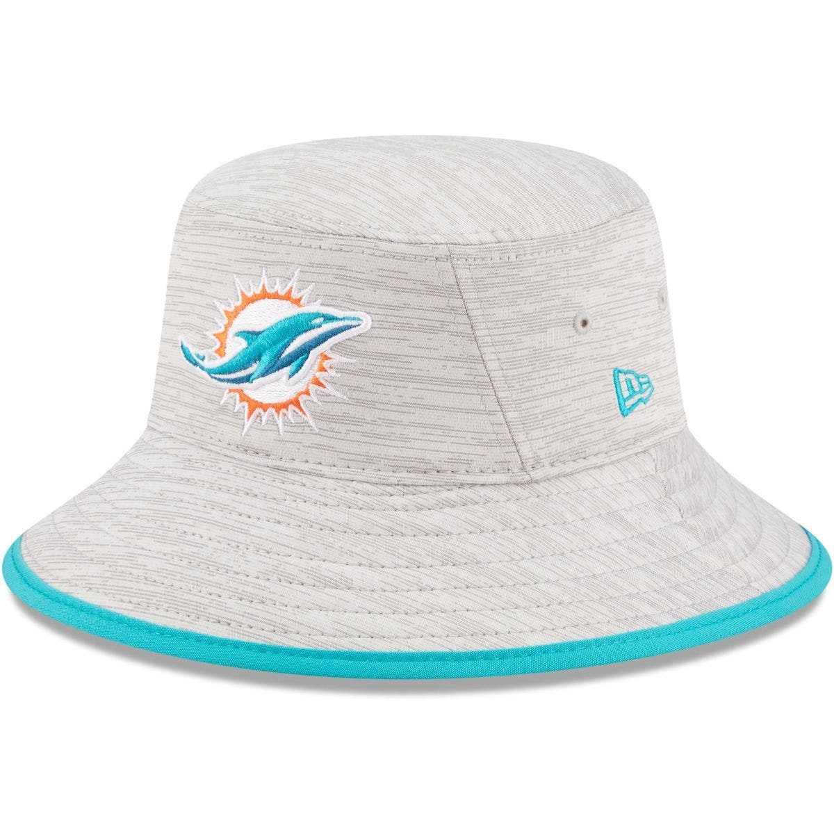 miami dolphins bucket hat white