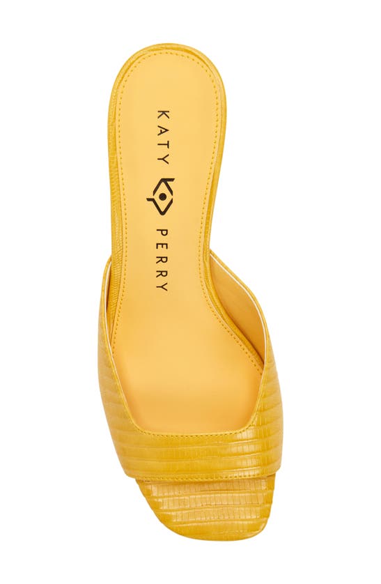 Shop Katy Perry The Ladie Kitten Heel Slide Sandal In Pineapple
