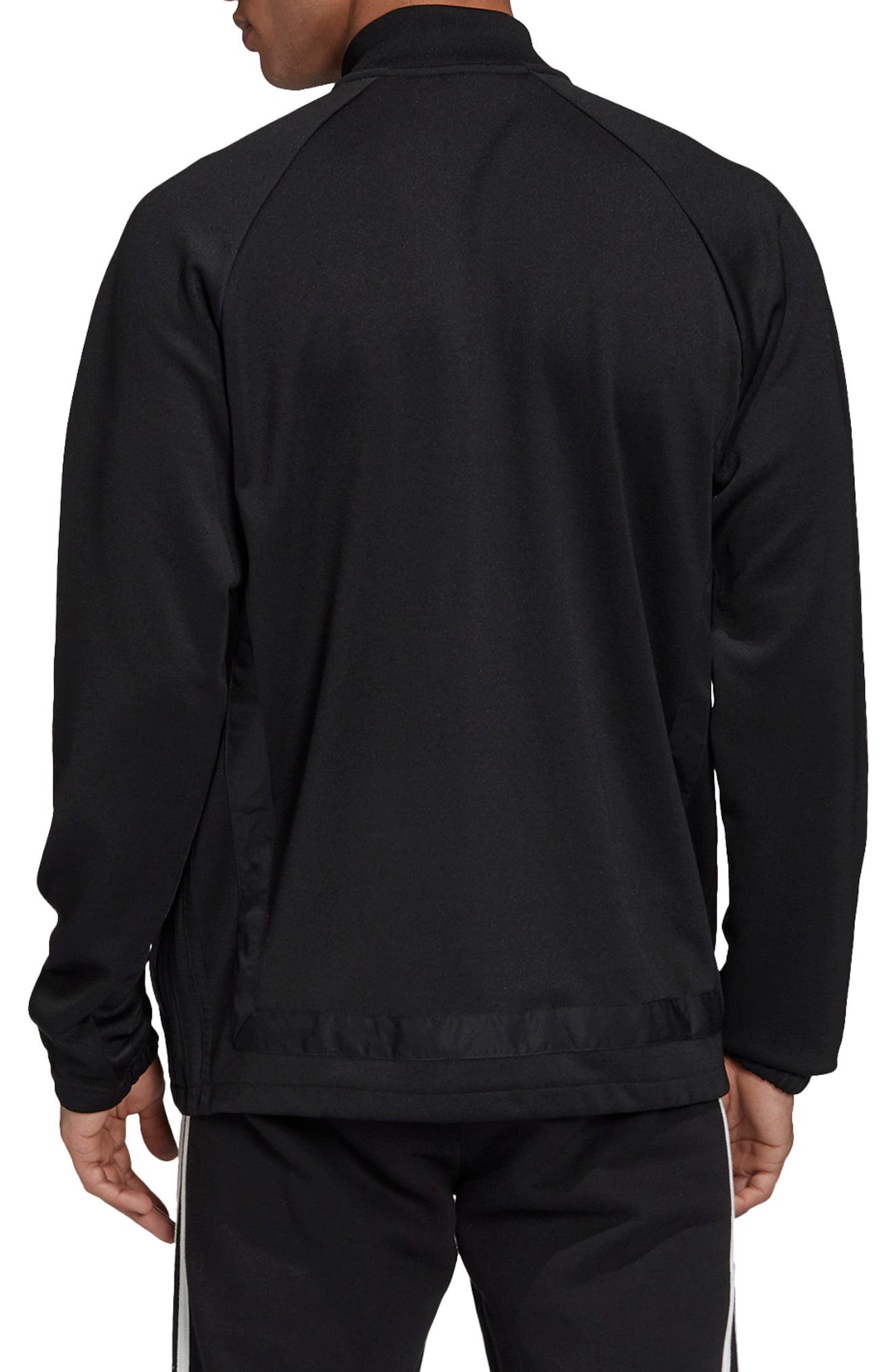 UPC 191533002514 product image for Men's Adidas Originals Interlock Warm-Up Track Jacket, Size Small - Black | upcitemdb.com