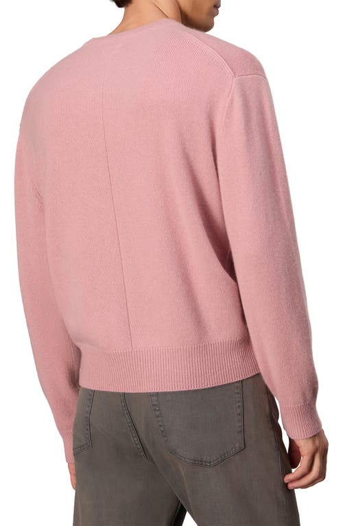 Rag & Bone Men's Downing Cashmere Sweater In Washedrose