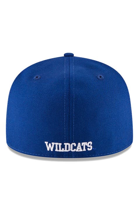 Men's New Era White Kentucky Wildcats Chrome Color Dim 59FIFTY