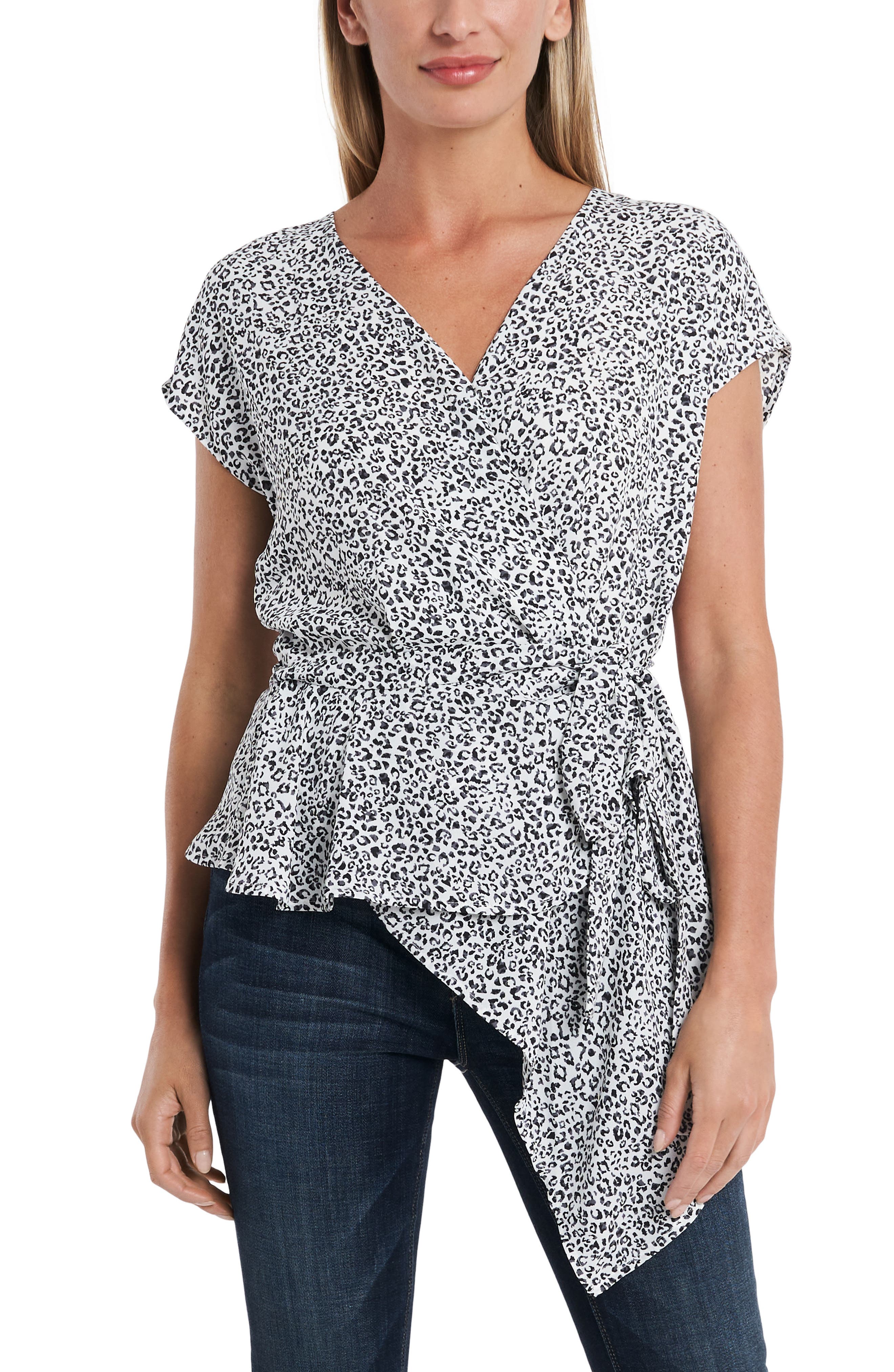 vince camuto peplum top