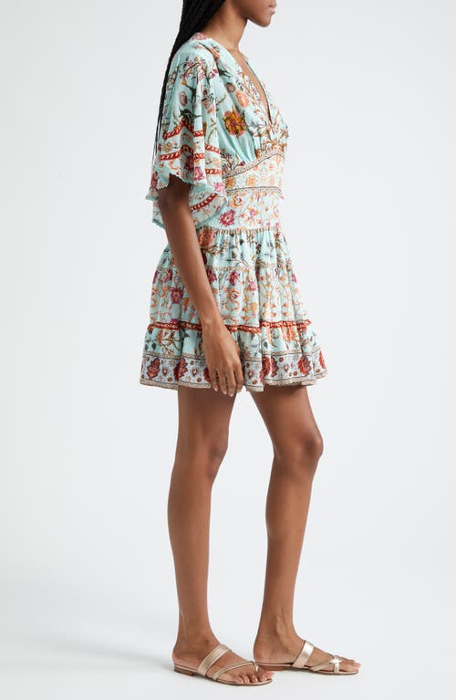 Shop Camilla Weaving Worlds Floral Silk Dress