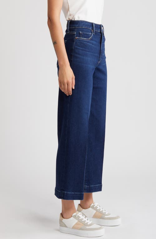 Shop Paige Anessa High Waist Ankle Wide Leg Jeans In Provocative