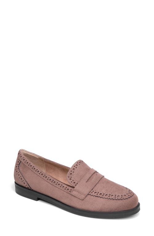 Breck Penny Loafer in Smokey Taupe