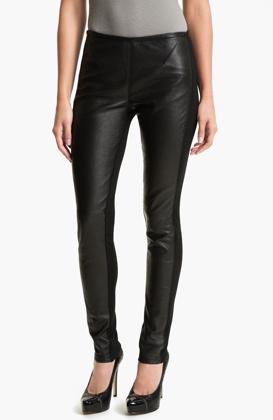 nordstrom faux leather pants
