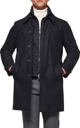 Waterproof wool coat on sale mens