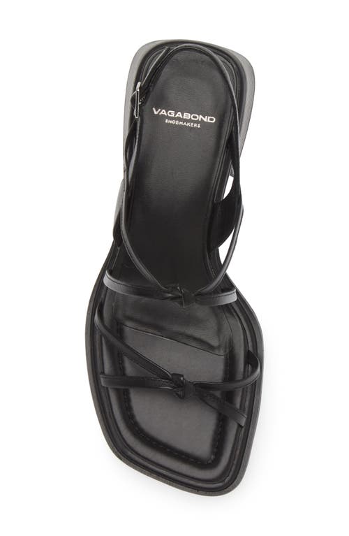 Shop Vagabond Shoemakers Ines Slingback Sandal In Black