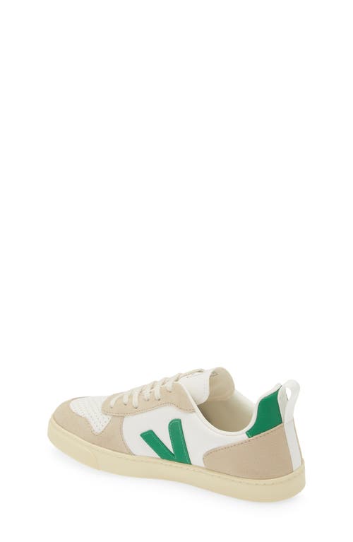 VEJA VEJA KIDS' SMALL V-10 L CHROMEFREE™ SNEAKER 