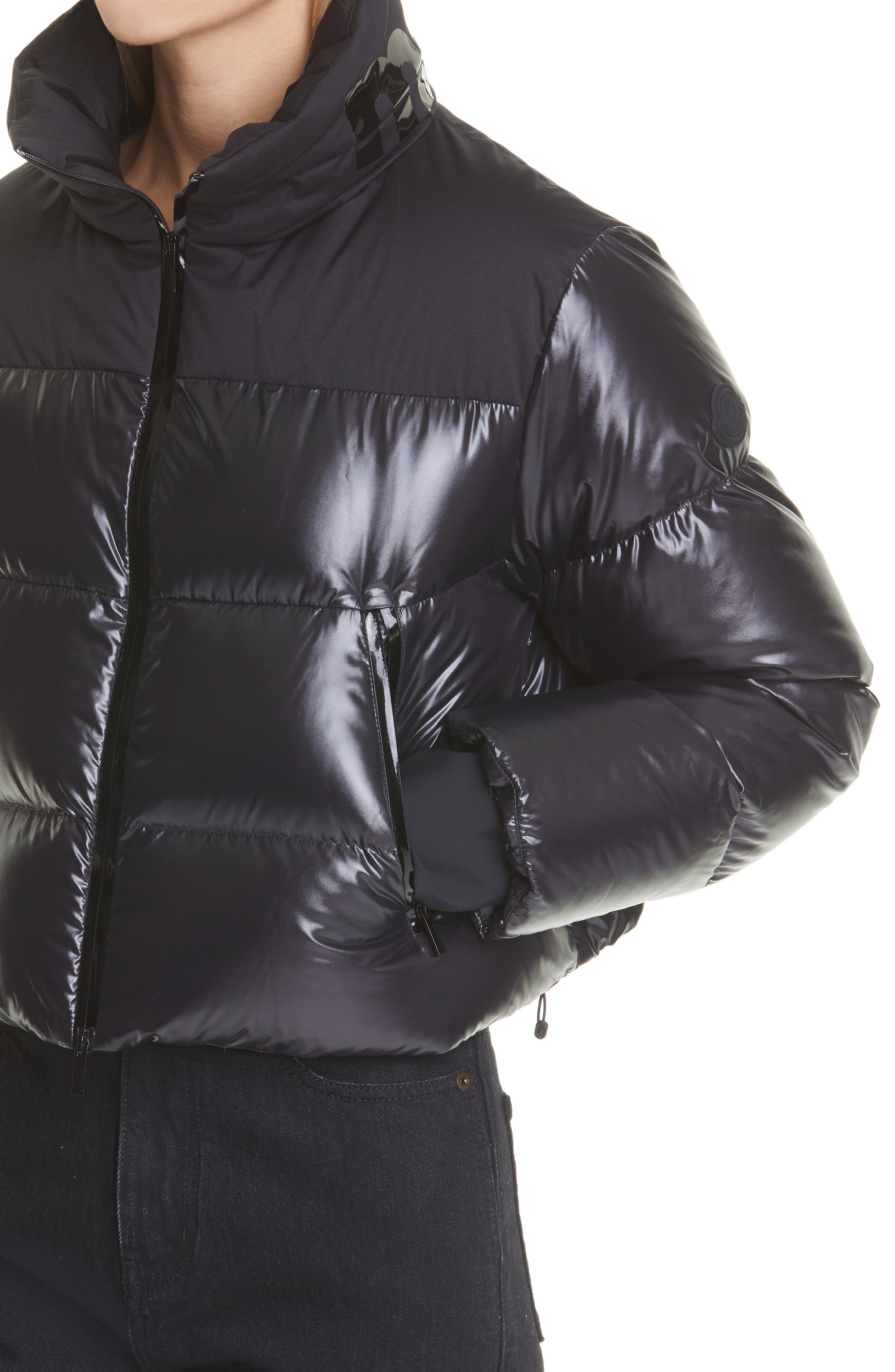 moncler cropped jacket