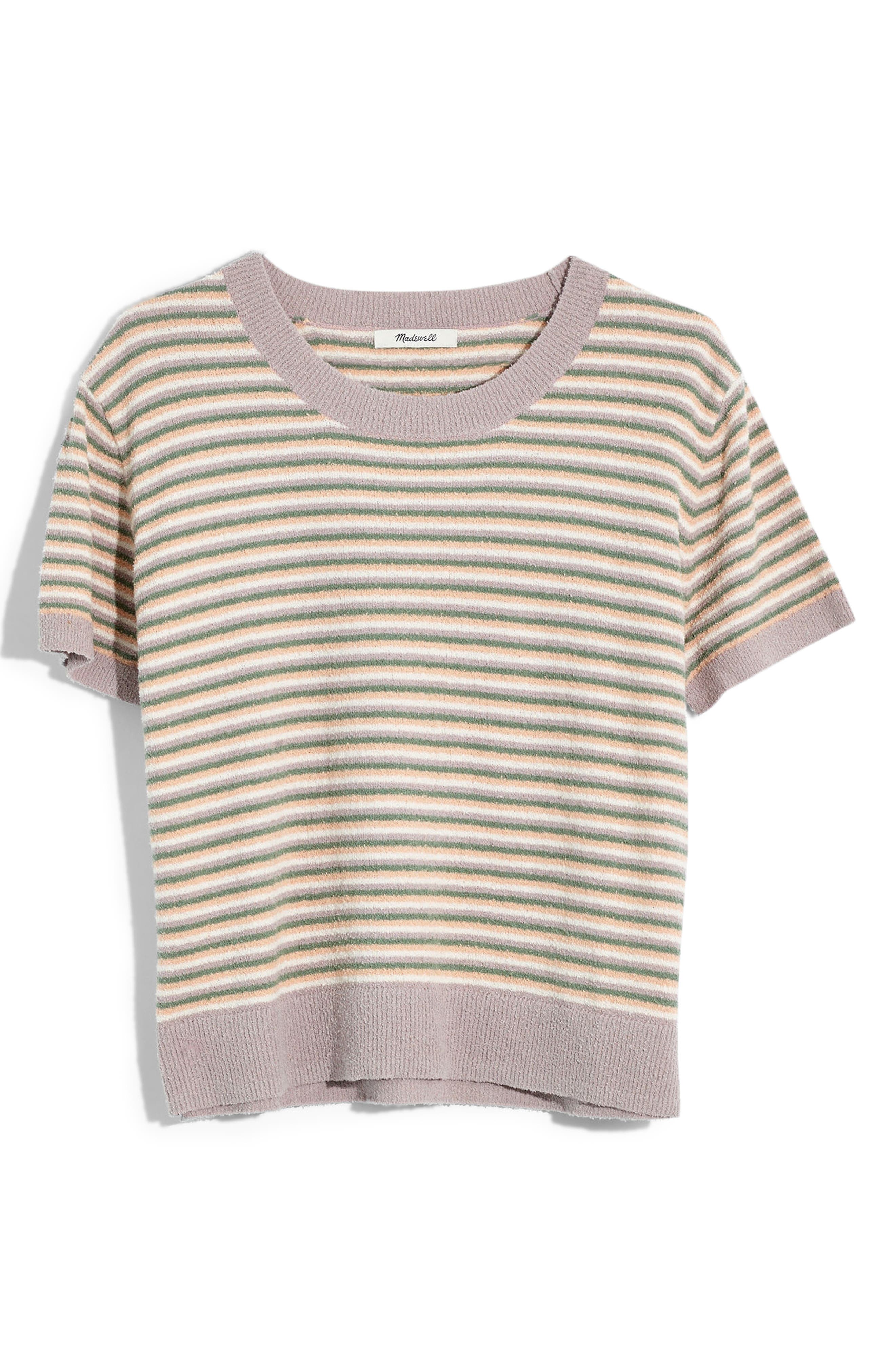 Madewell Stripe Lakedale Sweater Tee, Ivory