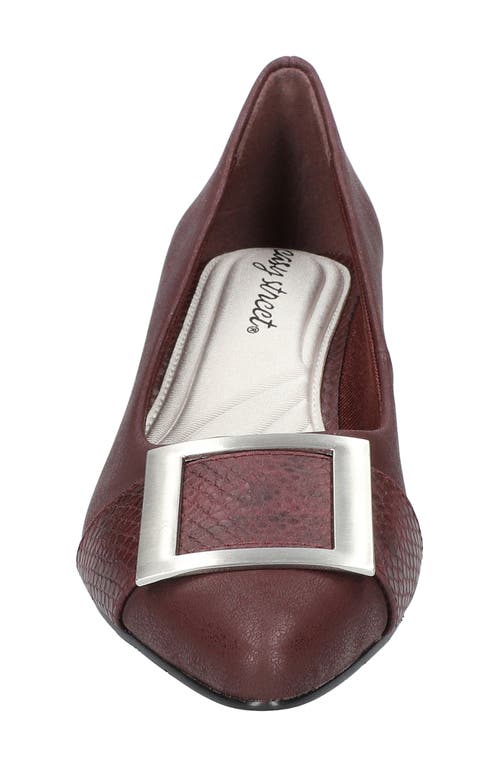 EASY STREET EASY STREET CIDER POINTED TOE PUMP