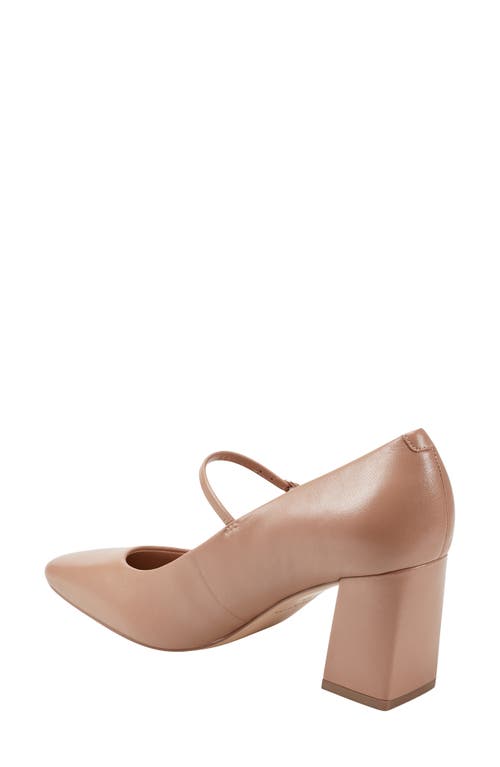 Shop Marc Fisher Ltd Vanderly Mary Jane Pump In Light Natural