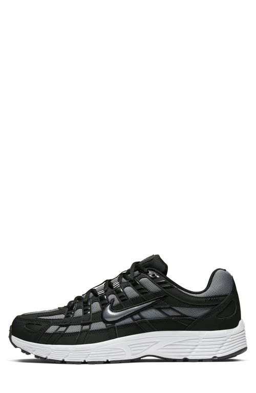 Shop Nike P-6000 Sneaker In Black/white/cool Grey