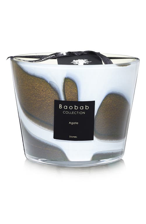 Baobab Collection Stones Agate Multi Candle in Multi- Small