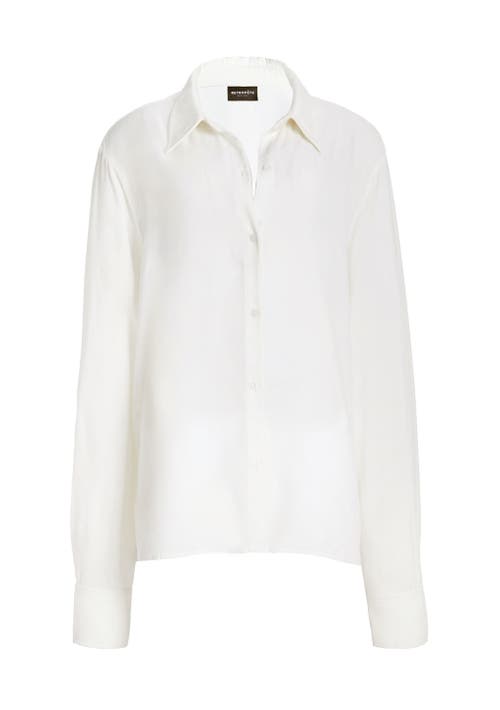 Shop Retroféte Retrofête Gabbie Shirt In White