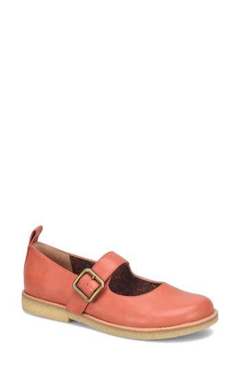 B O C By Børn Lara Mary Jane Flat In Red