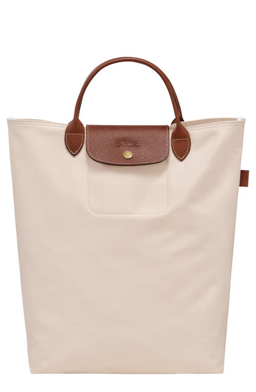 Longchamp Medium Cabas Replay Recycled Canvas Tote in Paper at Nordstrom