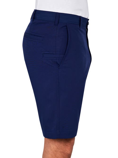Construct Con.struct Solid Flat Front Performance Shorts In Midnight