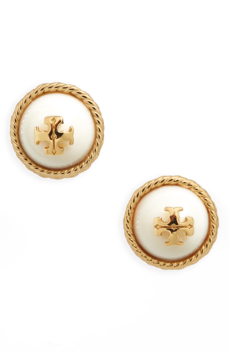 Tory Burch Rope Stud Earrings Nordstrom