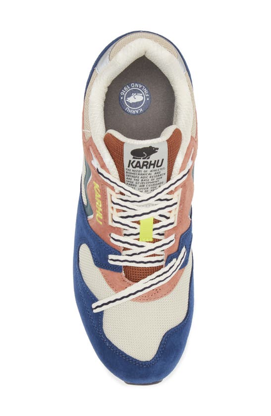 Shop Karhu Gender Inclusive Synchron Classic Sneaker In Coronet Blue/ Silver Lining
