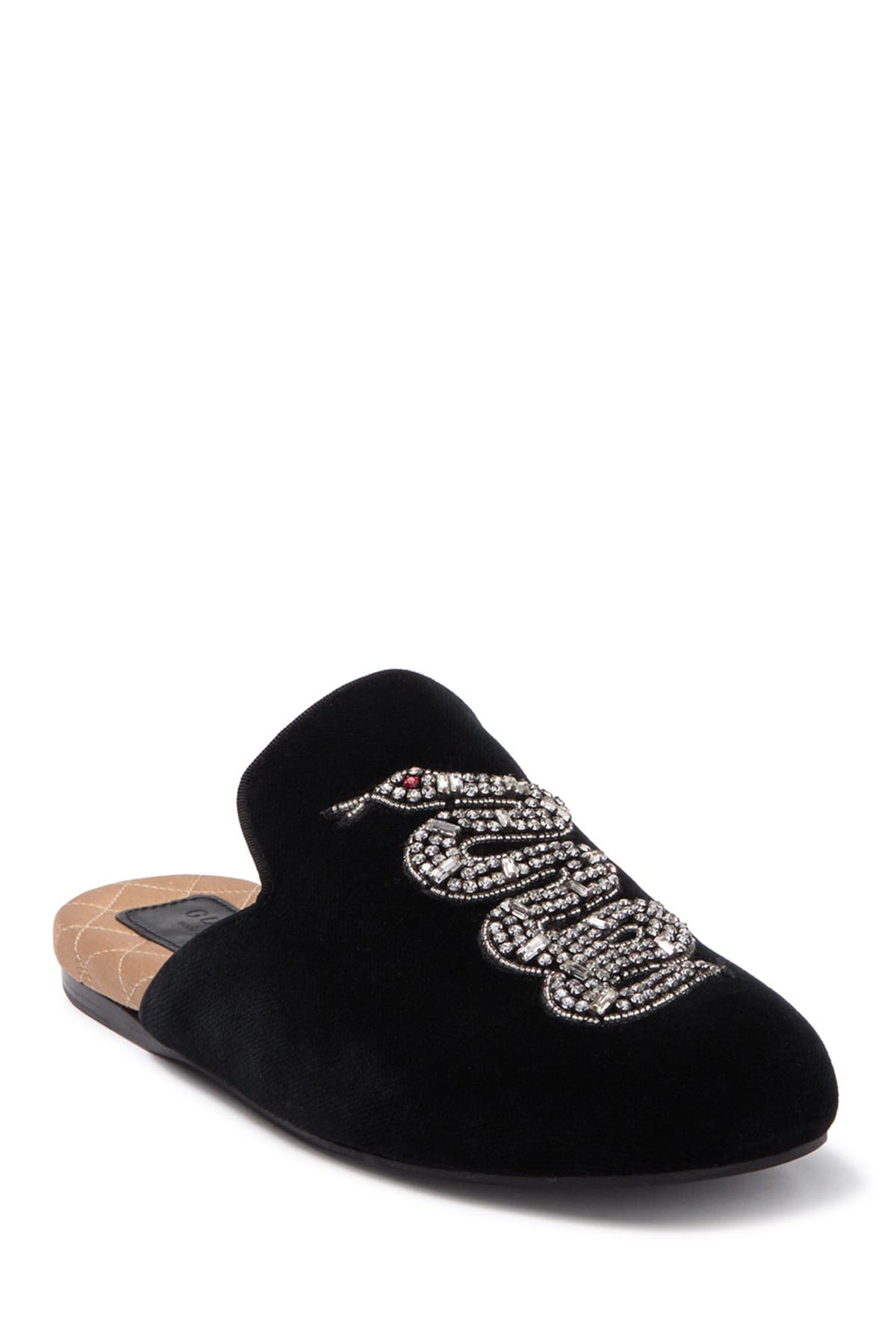 gucci snake mules