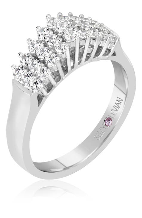Sterling Silver Bring the Perfect Amount of Sparkle CZ Ring