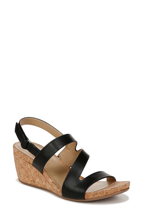 Adria Strappy Wedge Sandal (Women) (Wide Width Available)
