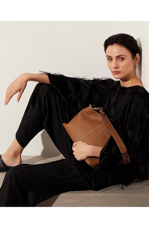 Strathberry Leather Lana Shoulder Bag In Tan