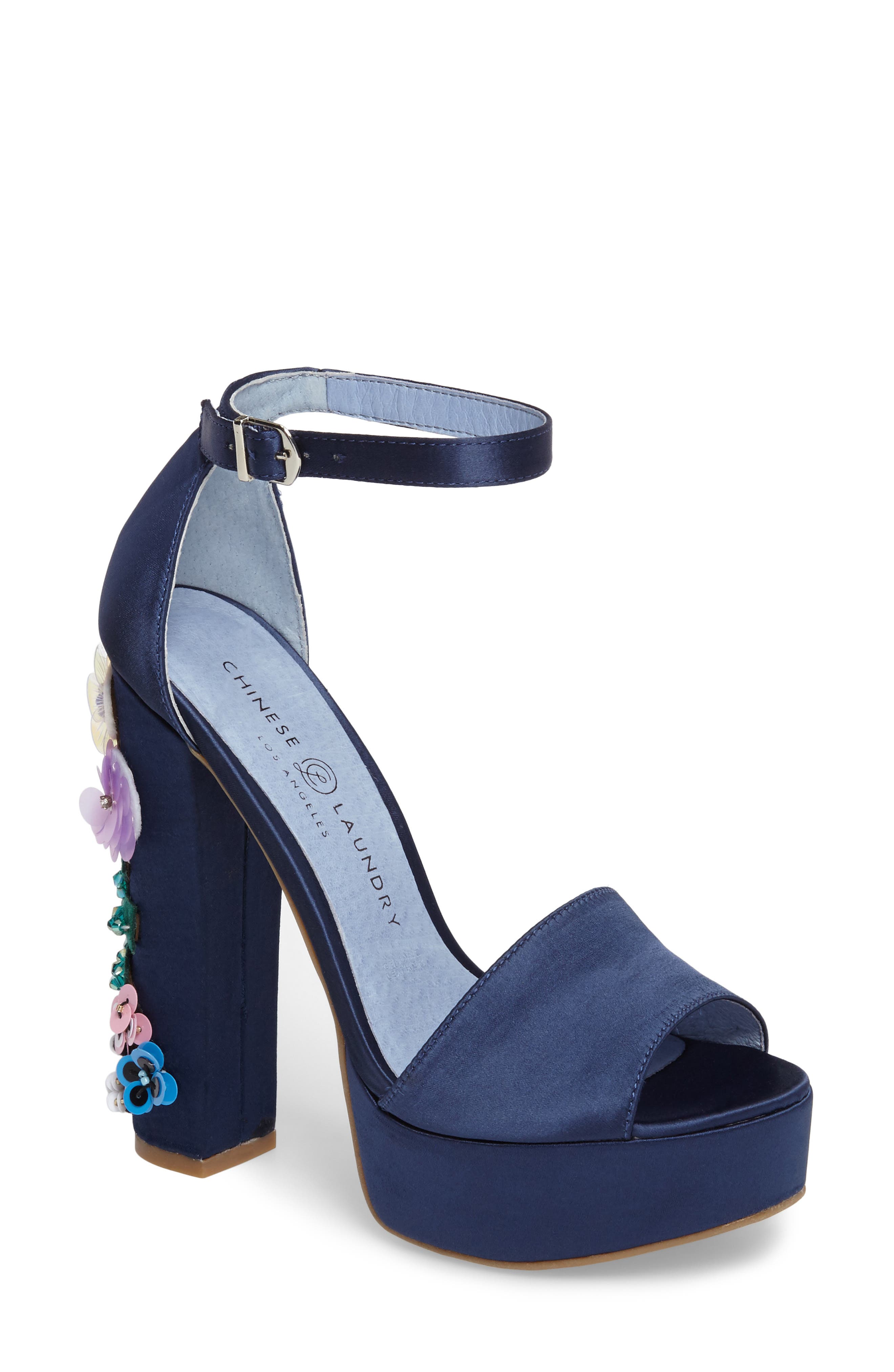 chinese laundry floral heels