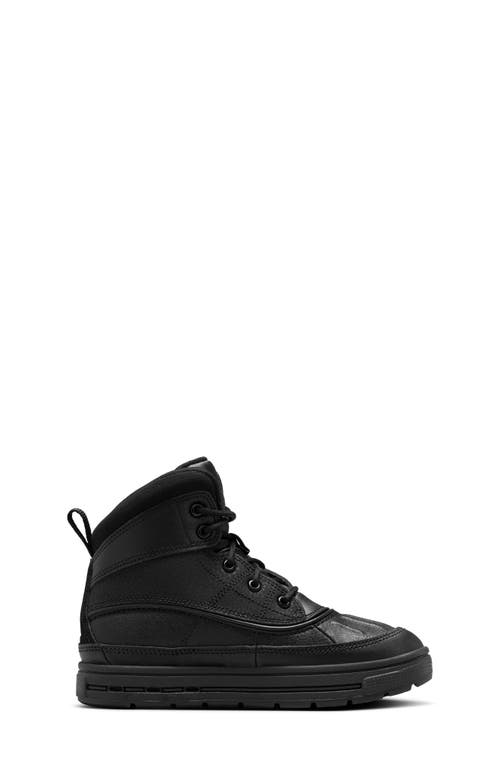 Nike Kids' Woodside 2 Acg Boot In Black/black/black