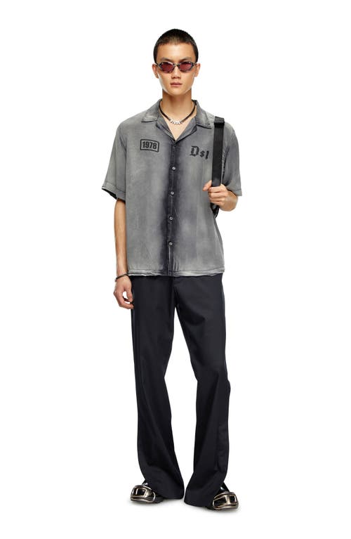 Shop Diesel ® S-ghent Camp Shirt In Black