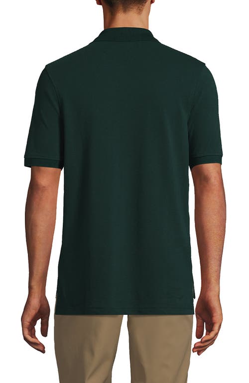 LANDS' END LANDS' END SCHOOL UNIFORM YOUNG  SHORT SLEEVE MESH POLO SHIRT 