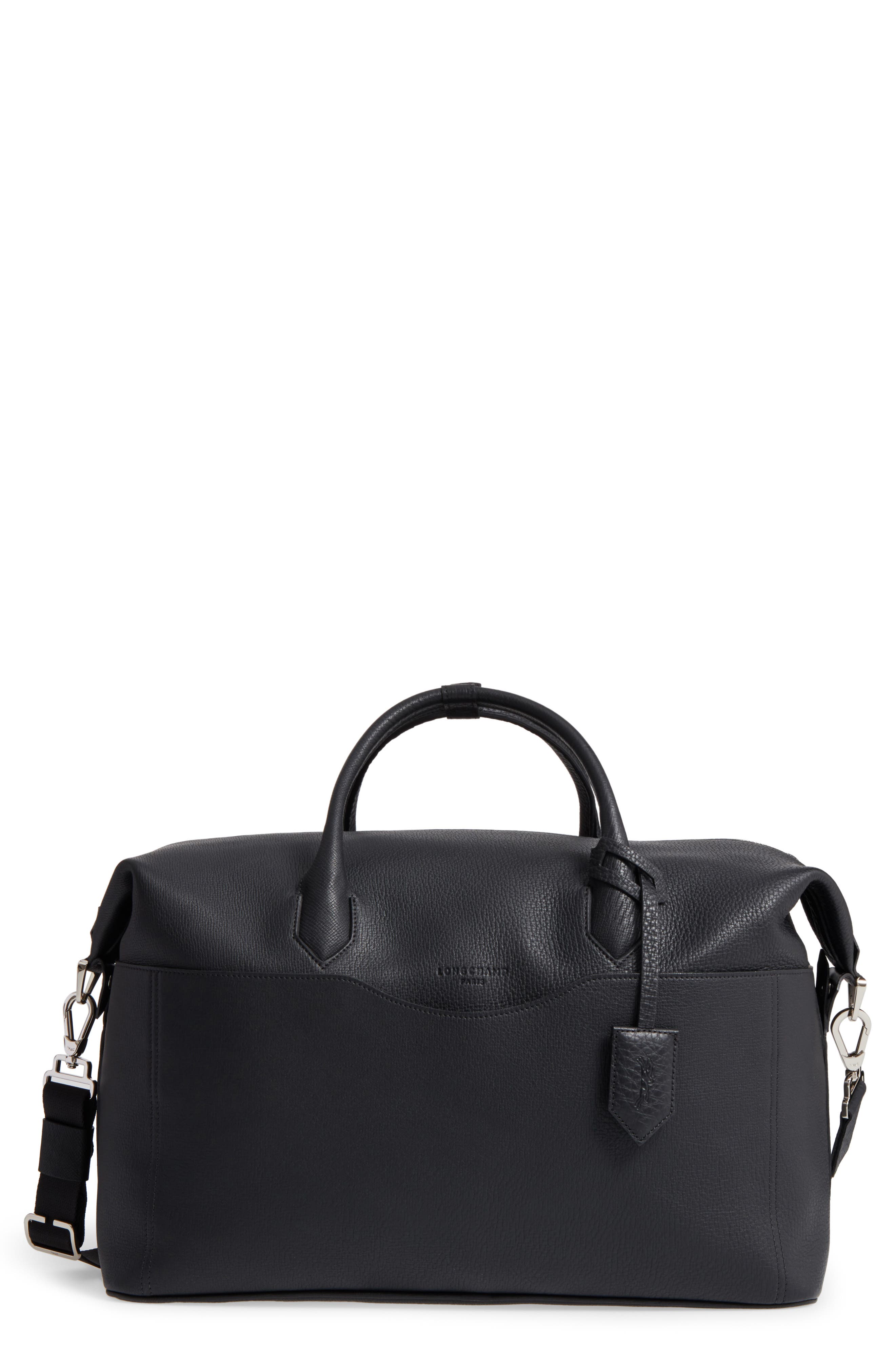 Longchamp Ulysse Leather Travel Bag 