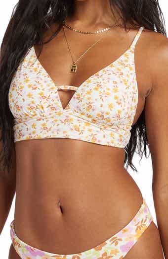 Roxy Beach Classic Strappy Triangle Bikini Top