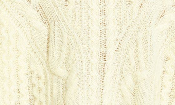 vince open knit cashmere cable crew