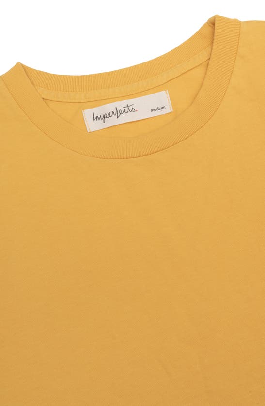 Shop Imperfects Night Oversize T-shirt In Squash Blossom