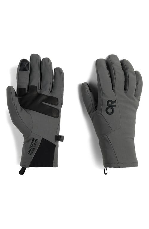SureShot Soft Shell Gloves in Charcoal