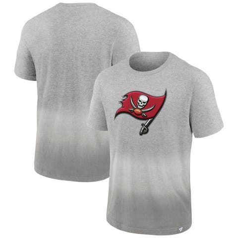 NFL Team Apparel Tampa Bay Buccaneers V-Neck Heathered Youth Shirt