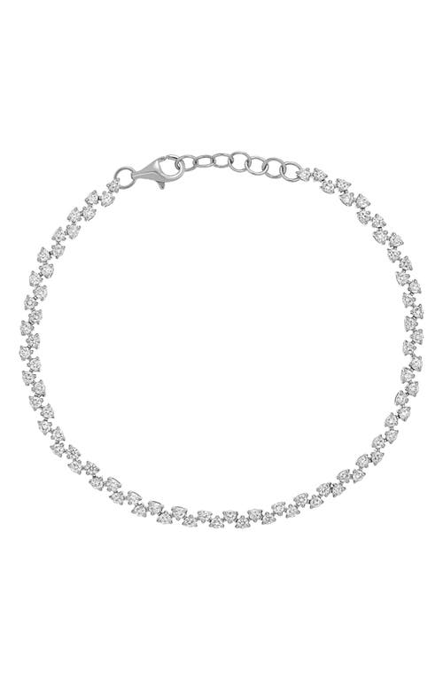 Bony Levy Getty Diamond Tennis Bracelet in 18K White Gold at Nordstrom, Size 7