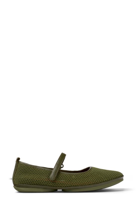 Shop Camper Right Nina Mary Jane Flat In Medium Green