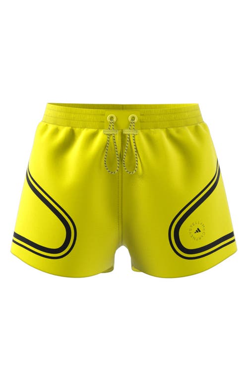 TruePace Primegreen Running Shorts in Shock Yellow