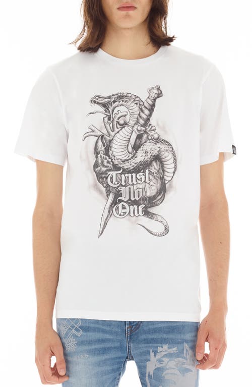 Cult of Individuality Trust Cotton Graphic T-Shirt White at Nordstrom,