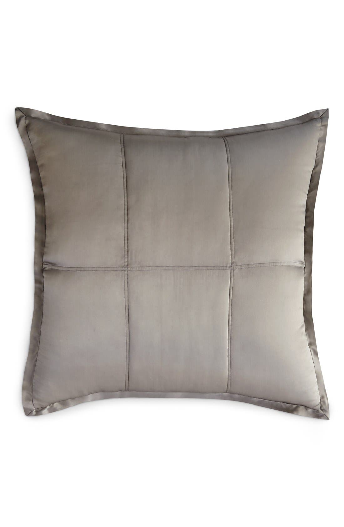 Donna Karan Home Lush Velvet Cotton Blend Standard Pillow Sham Ivory E881 for sale online 