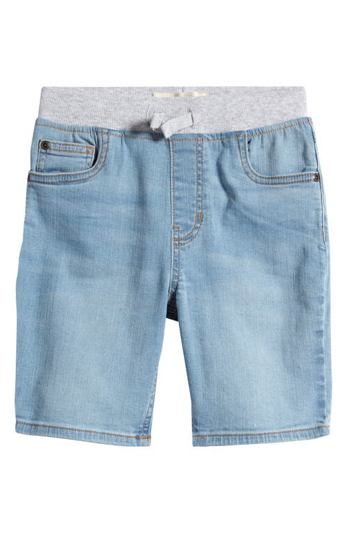 Tucker + Tate Kids' Essential Stretch Denim Shorts Light Indigo Wash at Nordstrom,