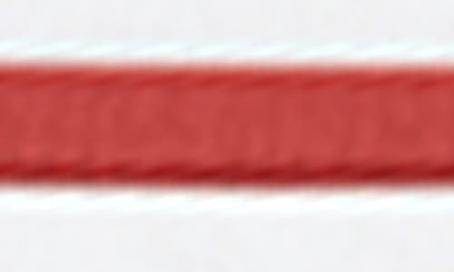 Matouk Ansonia 500 Thread Count Flat Sheet In White/chinese Red