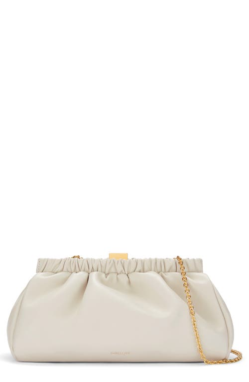 Shop Demellier Miami Clutch In Off White